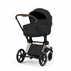 Коляска 2 в 1 Cybex Priam V Style, Sepia Black шасси Rosegold