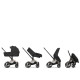 Коляска 2 в 1 Cybex Priam V Style, Sepia Black шасси Rosegold