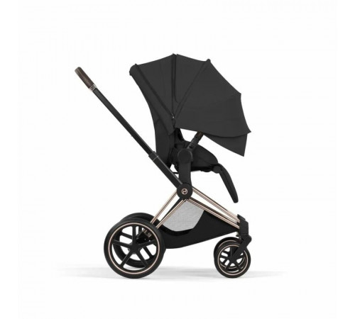Коляска 2 в 1 Cybex Priam V Style, Sepia Black шасси Rosegold