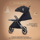 Коляска прогулочная Kidzi Breezy, Black