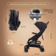 Коляска прогулочная Kidzi Kimi, Black