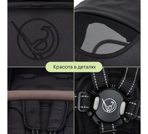 Коляска прогулочная Kidzi Kimi, Black