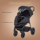 Коляска прогулочная Kidzi Storm, Black