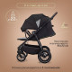 Коляска прогулочная Kidzi Storm, Black