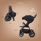 Коляска прогулочная Kidzi Storm, Black