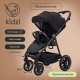 Коляска прогулочная Kidzi Storm, Black