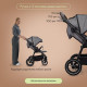 Коляска прогулочная Kidzi Storm, Gray