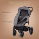 Коляска прогулочная Kidzi Storm, Gray