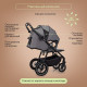 Коляска прогулочная Kidzi Storm, Gray