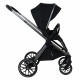 Коляска 3 в 1 Pituso Mayla Plus Black (Черный)