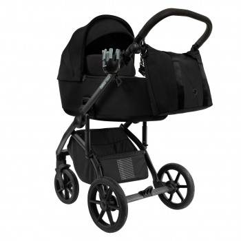 Коляска 2 в 1 Roan Bass Next 2.0, Caviar Black
