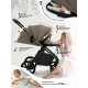 Прогулочная коляска Sweet Baby SBL Elegante Therma, Dark Beige 