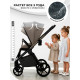 Прогулочная коляска Sweet Baby SBL Elegante Therma, Dark Beige 
