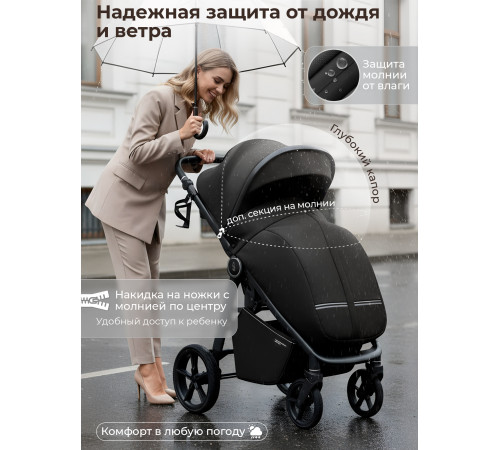 Прогулочная коляска Sweet Baby SBL Unica Black (Черный)
