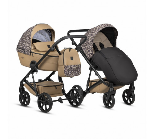 Коляска 2 в 1 Tutis Viva 6 Plus Elegance Savannah Brown 323