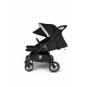 Прогулочная коляска для двойни Valco Baby Slim Twin Series 2, Pitch (Черный)