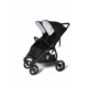 Прогулочная коляска для двойни Valco Baby Slim Twin Series 2, Pitch (Черный)