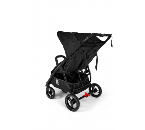 Прогулочная коляска для двойни Valco Baby Slim Twin Series 2, Pitch (Черный)