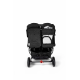 Прогулочная коляска для двойни Valco Baby Slim Twin Series 2, Pitch (Черный)