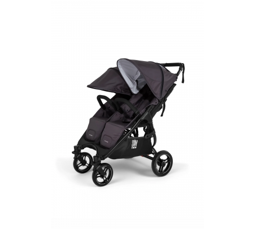Прогулочная коляска для двойни Valco Baby Slim Twin Series 2, Signature grey (Серый)