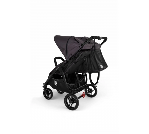 Прогулочная коляска для двойни Valco Baby Slim Twin Series 2, Signature grey (Серый)