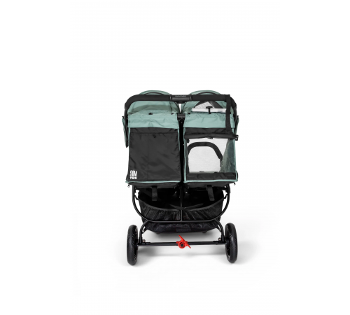 Прогулочная коляска для двойни Valco Baby Slim Twin Series 2, Slate blue (Бирюзовый)