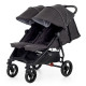 Прогулочная коляска для двойни Valco Baby Slim Twin Tailormade, Charcoal 