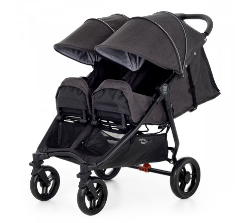 Прогулочная коляска для двойни Valco Baby Slim Twin Tailormade, Charcoal 