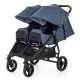 Прогулочная коляска для двойни Valco Baby Slim Twin Tailormade, Denim