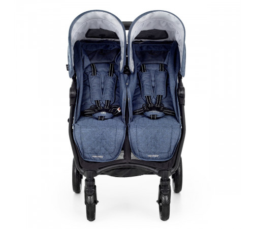 Прогулочная коляска для двойни Valco Baby Slim Twin Tailormade, Denim