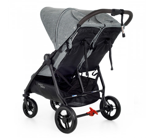 Прогулочная коляска для двойни Valco Baby Slim Twin Tailormade, Grey Marle