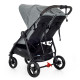 Прогулочная коляска для двойни Valco Baby Slim Twin Tailormade, Grey Marle