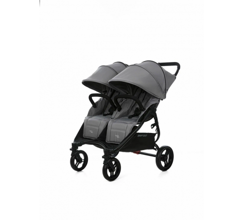 Прогулочная коляска для двойни Valco Baby Snap Duo Flatt Matt, Cool Grey (Серый)