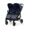 Прогулочная коляска для двойни Valco Baby Snap Duo Flatt Matt, Deep Blue Прогулочная коляска для двойни Valco Baby Snap Duo Flatt Matt, Deep Blue