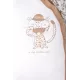 Комбинезон с принтом для новорожденного мальчика арт. 673.07 Экрю Choupette