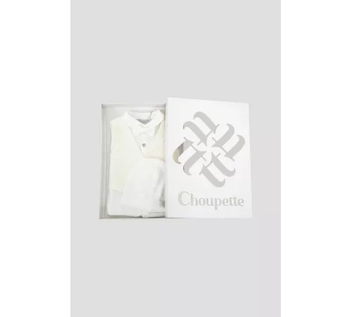 Комплект нарядный (комбинезон, чепчик) 1932.43