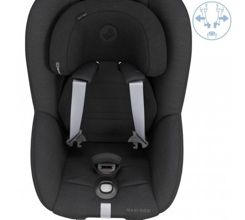 Автокресло Maxi-Cosi Pearl 360 Pro (61-105 см), Authentic Black (Черный)
