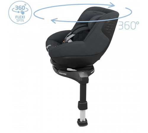 Автокресло Maxi-Cosi Pearl 360 Pro (61-105 см), Authentic Graphite (Графитовый)