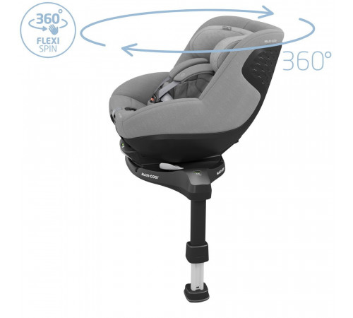 Автокресло Maxi-Cosi Pearl 360 Pro (61-105 см), Authentic Grey (Серый)