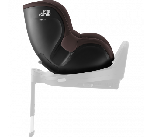 Автокресло Britax Roemer Dualfix 5Z Lux (61-105 см, 3 м-4 г, гр 0+/1), Chocolate (Шоколадный)