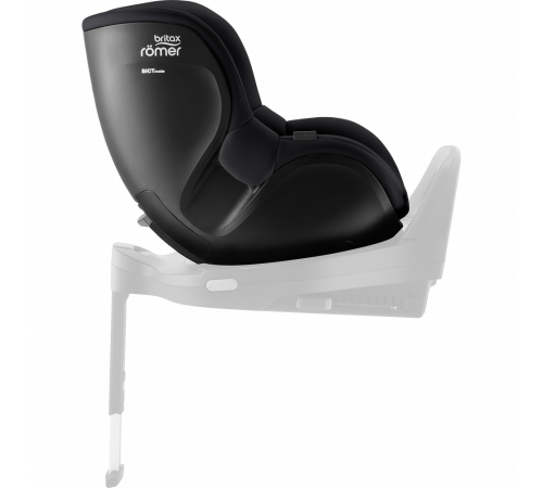 Автокресло Britax Roemer Dualfix 5Z Lux (61-105 см, 3 м-4 г, гр 0+/1), Onyx Black (Черный)