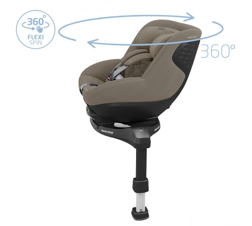 втокресло Maxi-Cosi Pearl 360 Pro (61-105 см), Authentic Truffle (Трюфельный)
