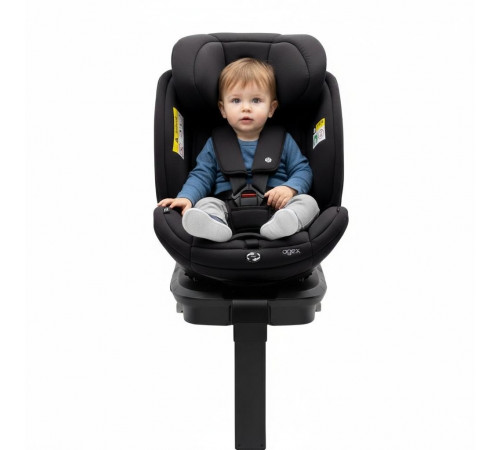 Автокресло Agex Comfort i-Fix 360 New (0-36 кг), Black