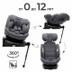Автокресло Agex Comfort i-Fix 360 New (0-36 кг), Grey