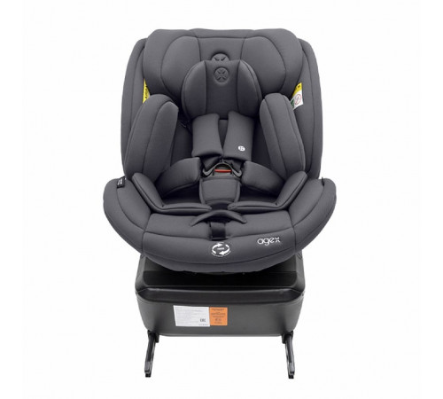 Автокресло Agex Comfort i-Fix 360 New (0-36 кг), Grey