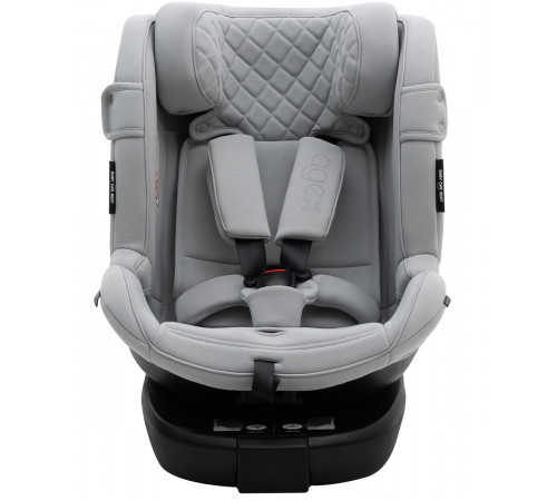 Автокресло Agex Drive i-Fix (0-36 кг), Luxury Grey