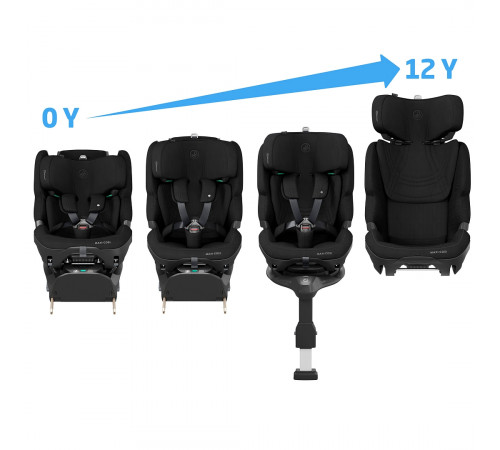 Автокресло Maxi-Cosi Pearl XL Slide Pro (0-36 кг), Authentic Black