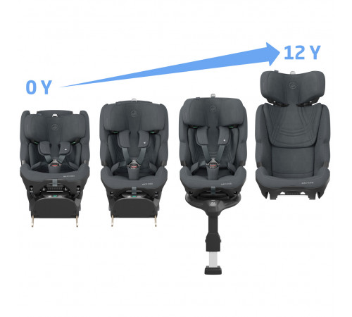 Автокресло Maxi-Cosi Pearl XL Slide Pro (0-36 кг), Authentic Graphite