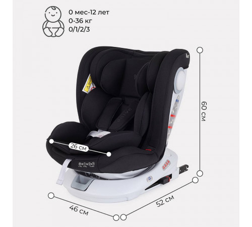 Автокресло Rant Drive (0-36 кг), Black