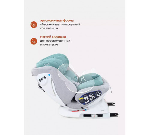 Автокресло Rant Nitro (0-36 кг), Grey/Mint